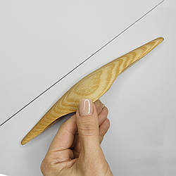 Дерев'яні ручки для меблів ясен ELI 80 honey (під виготовлення)