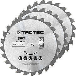 Диск пиляльний Trotec 190х20х2,2 HW24 Wood (3 шт) (6215001330)