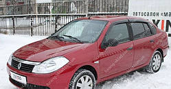 Вітровики вікон Рено Сімбол (дефлектори бічних вікон Renault Symbol)