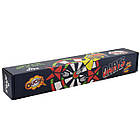 Дартс Simile 45 x 38 см BSL217 - магнітний та VELCRO безпечний для дітей компактний двосторонній чорний, фото 2