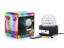 Диско куля RHD-238 бездротовий пульт дистанційного керування USB роз'єм