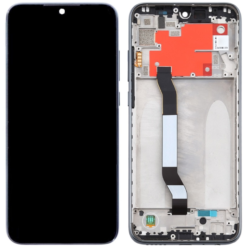 Дисплей Xiaomi Redmi Note 8T у зборі із сенсором і рамкою Moonshadow Grey (оригінал завод)