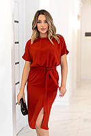 Літня сукня з поясом Fanta