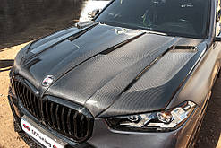 Карбоновий капот V2 (G05/F95) для BMW X5 G05 2019- рр