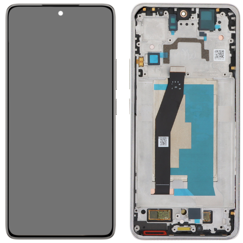 Дисплей Xiaomi 14T 5G у зборі із сенсором і рамкою Titan Gray service orig