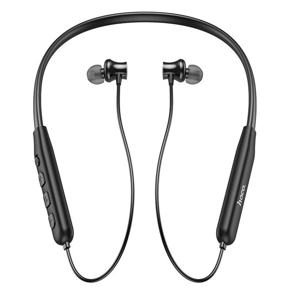 Вакуумні Bluetooth навушники-гарнітура Hoco ES64 200mAh з мікрофоном, Black, фото 1