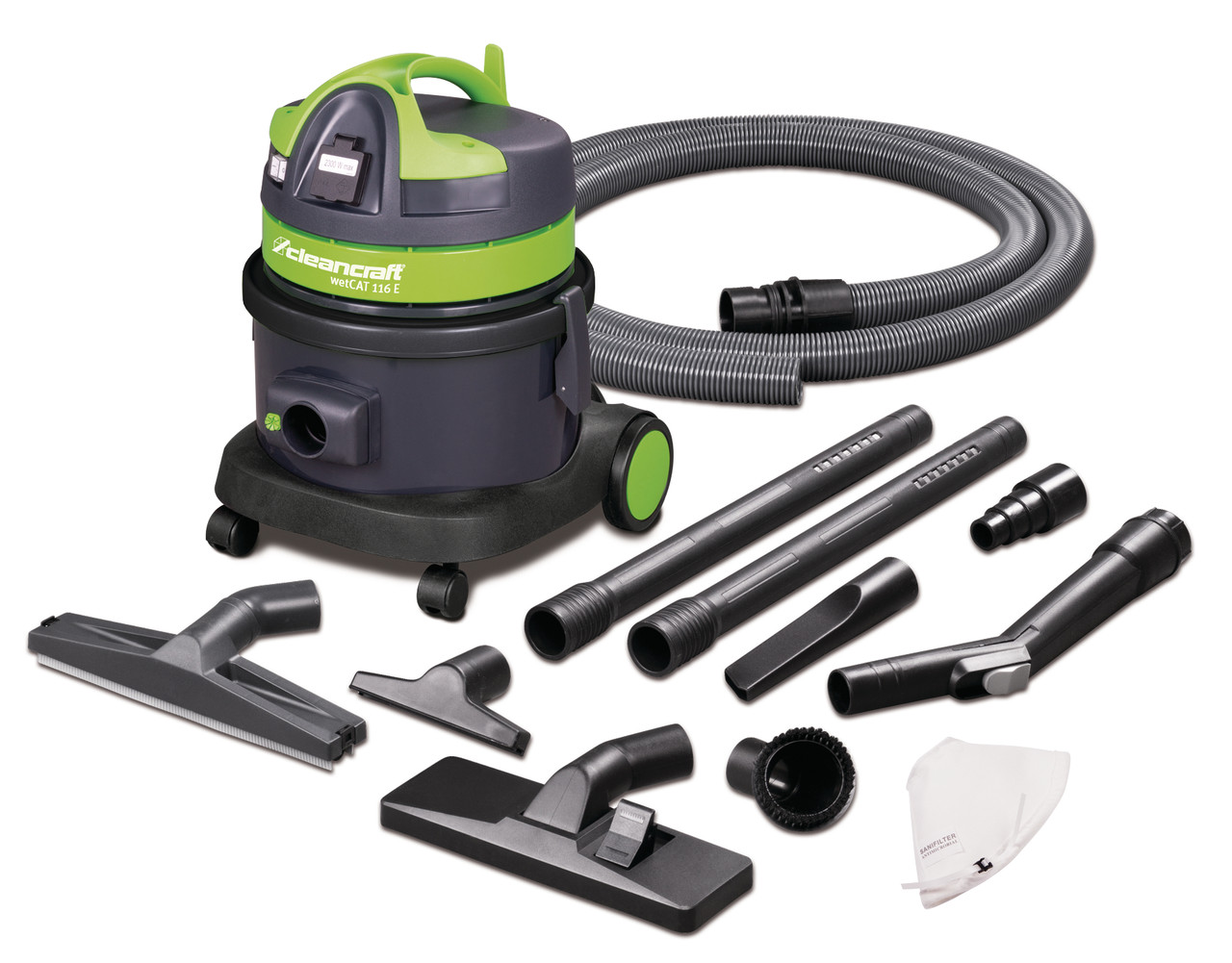 Будівельний пилосос Cleancraft wetCAT 116 E (1.1 кВт, 16 л) (7001120)