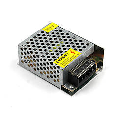 Адаптер 12В 3.5А МЕТАЛ для відеоспостереження губчастий свинець сталь -35 12