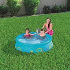 Круглий надувний дитячий басейн 152 х 38 см Bestway 57326 з фонтанчиком на 434 л Басейн для діток, фото 2