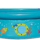 Круглий надувний дитячий басейн 152 х 38 см Bestway 57326 з фонтанчиком на 434 л Басейн для діток, фото 5