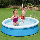 Надувний круглий дитячий басейн Bestway 57241 Басейн на 477 літрів 152х38 см, фото 2