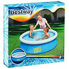 Надувний круглий дитячий басейн Bestway 57241 Басейн на 477 літрів 152х38 см, фото 8