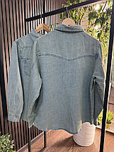 Стильна жіноча сорочка, тканина "Джинс" 44, 46, 48, 50 розмір 44, фото 2