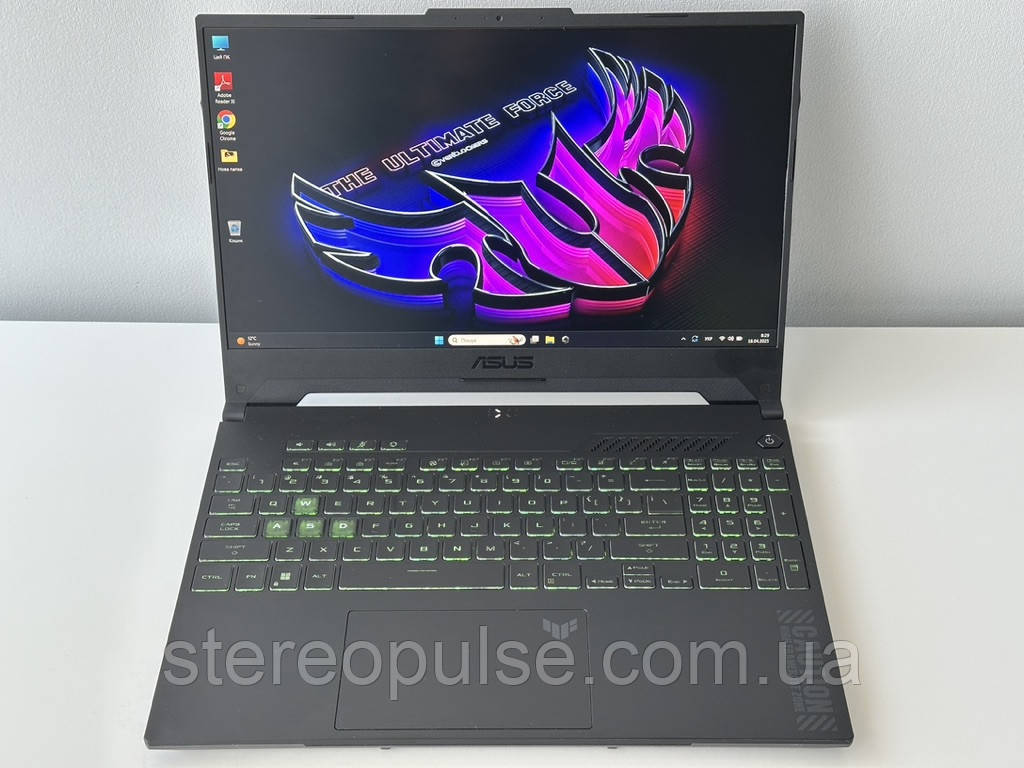 Ігровий ноутбук Asus TUF Gaming A15 (FA507): Ryzen 7 7735HS/RTX4050 (6Gb)/16Gb DDR5/1000Gb SSD
