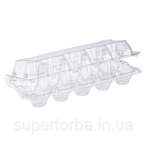 Паковання для курячих яєць 10 комірок XXL (50 шт.), фото 1