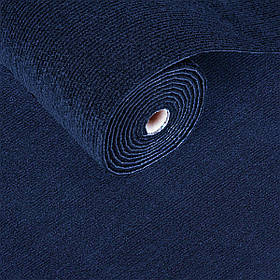 Самоклеючий ковролін в рулоні 600х3000мм, ковролінова плитка самоклейка на підлогу в рулонах, синій