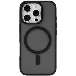 Силіконовий чохол iPhone 16 Pro Ugreen with MagSafe - Mатовий чорний (CA115)