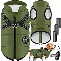 Куртки для собак LOVPET Одяг для собак (розмір 25) Зимовий одяг для собак (Куртка на флісі для собаки)