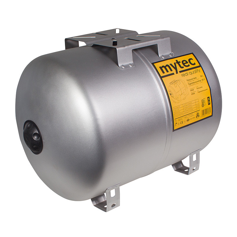 Гідроакумулятор горизонтальний нержавіюча сталь Mytec 24 л (Угорщина)