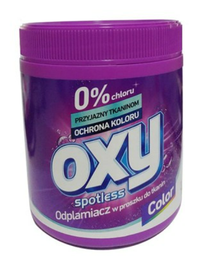 Плямовивідник для кольорових тканин OXY Spotless Color 730г, фото 1
