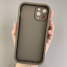 Чохол для Apple iPhone 11 Pro чохол з високими бортами із зірочками на айфон 11 про коричневий q05d, фото 2