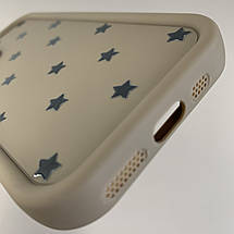 Чохол для Apple iPhone 11 Pro чохол з високими бортами із зірочками на айфон 11 про коричневий q05d, фото 4