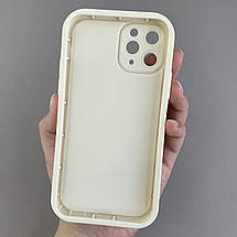 Чохол для Apple iPhone 11 Pro чохол з високими бортами із зірочками на телефон айфон 11 про молочний q05d, фото 2