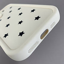 Чохол для Apple iPhone 11 Pro чохол з високими бортами із зірочками на телефон айфон 11 про молочний q05d, фото 4