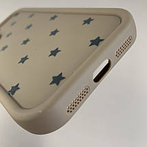 Чохол для Apple iPhone 11 чохол з високими бортами із зірочками на айфон 11 коричневий q05d, фото 4