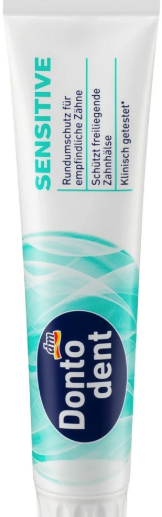 Зубна паста для чутливих зубів Dontodent Sensitive 125 мл, фото 1