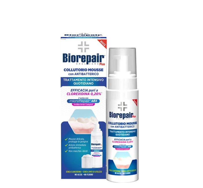 Biorepair Oral Care Plus Мус з антибактеріальною дією 200мл, фото 1