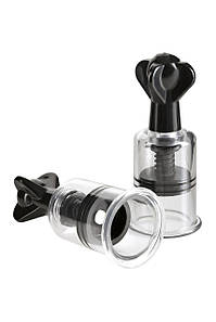 Помпи для сосків Pipedream Fetish Fantasy Series з механізмом, що обертається.