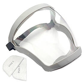 Захисна маска з фільтром для бензокоси