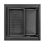 Мийка Handmade MONE Delux 5050 (3.0/1/220) Black без отвора 4 в 1, фото 6