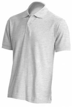 Футболка чоловіча JHK PORA210 СВ.СІРА 98% бавовна 2% віскоза S(Р)