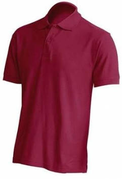 Футболка чоловіча JHK PORA210 БОРДОВА 100% бавовна XXL(Р)