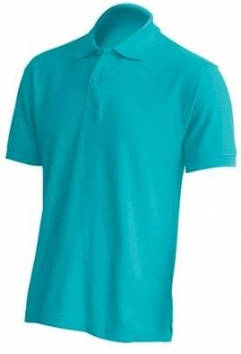 Футболка чоловіча JHK PORA210 Берюзова 100% бавовна M(Р)