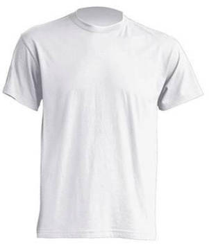 Футболка чоловіча JHK TSRA150-BTL БІЛА 100% бавовна 5XL(Р)