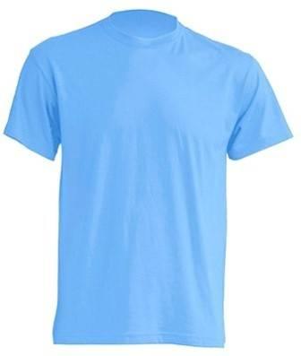 Футболка чоловіча JHK TSRA150 БЛАКИТНА 100% бавовна M(Р), фото 1