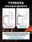Алюмінієва складана підставка тримач для ноутбука та планшета з регульованою висотою, фото 6