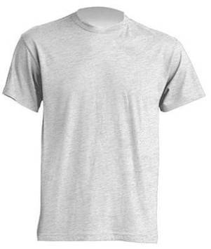 Футболка чоловіча JHK TSRA150 СВ.СІРА 98% бавовна 2% віскоза XL(Р)