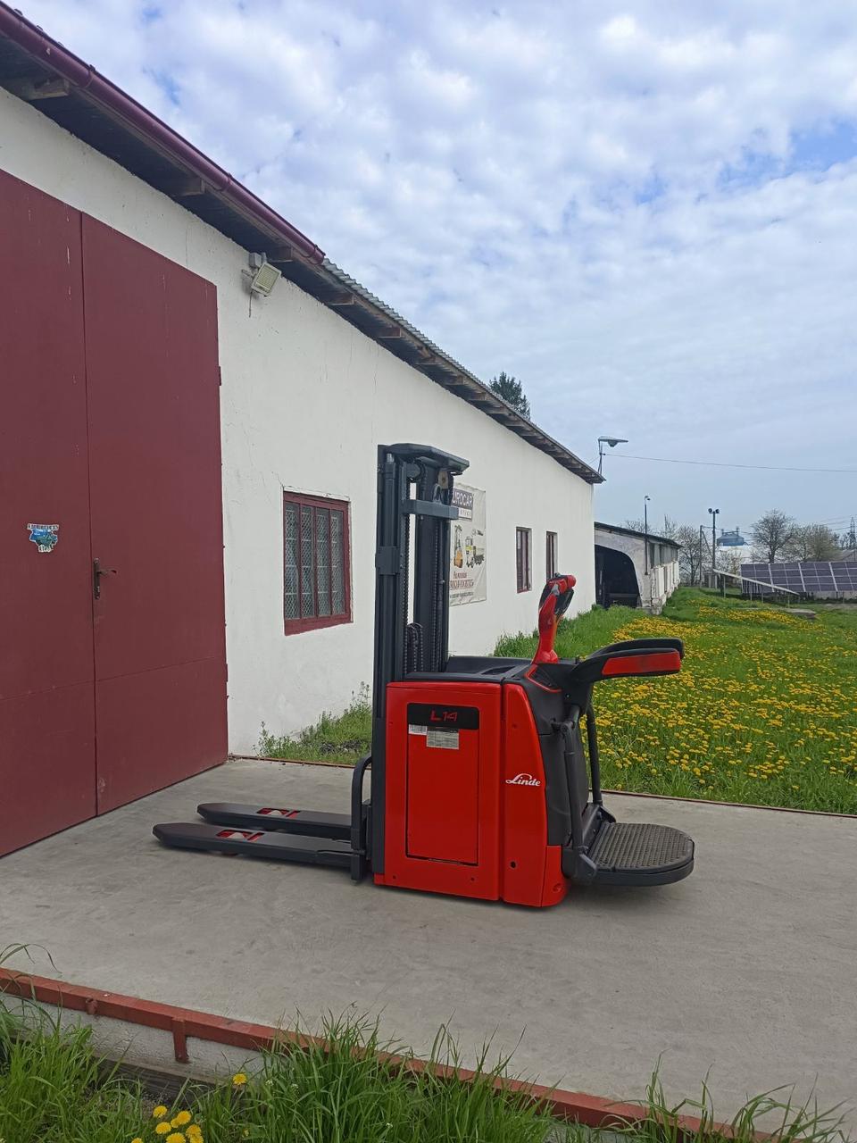 Штабелер електричний самохідний №1147 Linde L16 1,6т 3,26m, фото 1