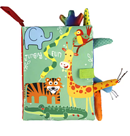 Розвиваюча м'яка книжка-шуршалка "Африка"