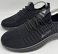 Кросівки літні (чорні) Мокасині чоловічої GIRPANIS