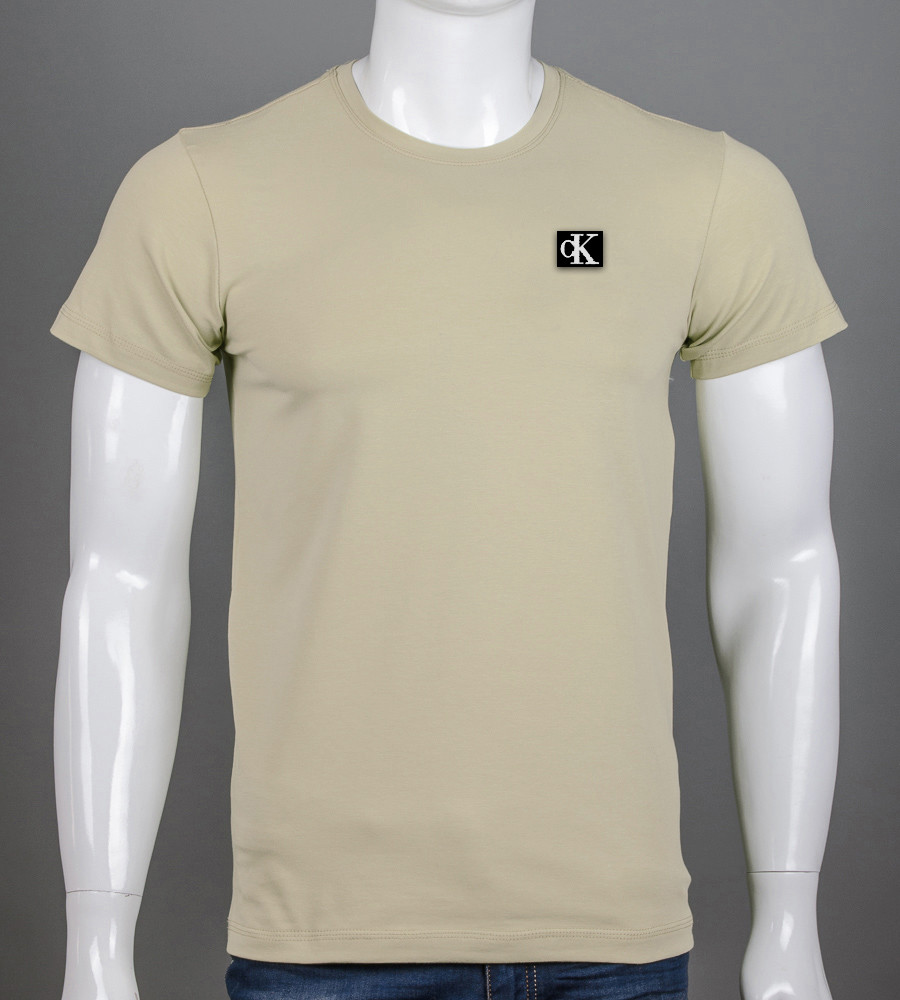 Футболка чоловіча Calvin Klein 2505м (Уп.4шт M-XXL), Таш, фото 1