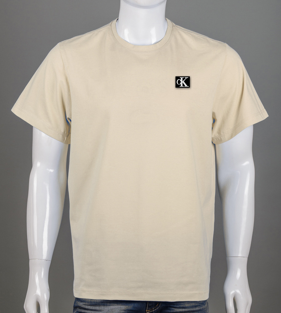 Футболка батал Calvin Klein 2505б (Уп.4шт 3XL,4XL), Таш