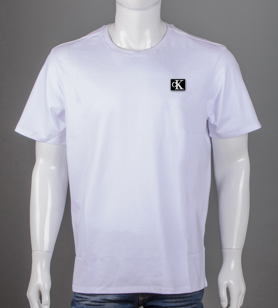 Футболка батал Calvin Klein 2505б (Уп.4шт 3XL,4XL), Білий