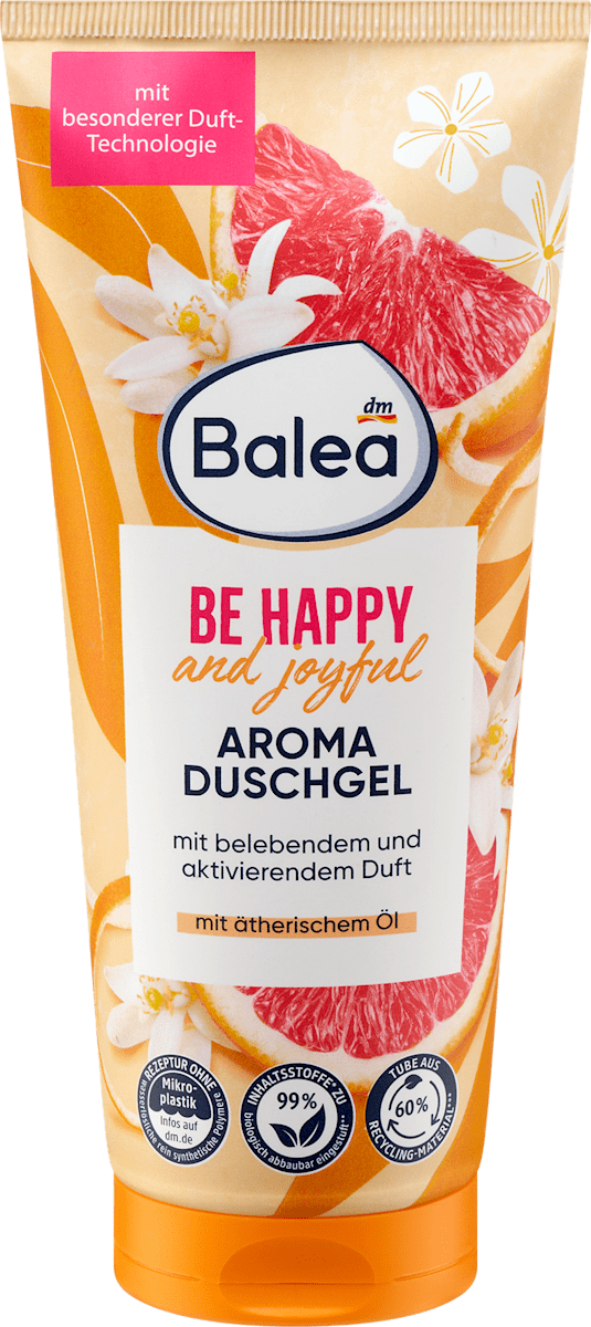 Арома-гель для душу Balea (Be Happy) 200 мл, фото 1