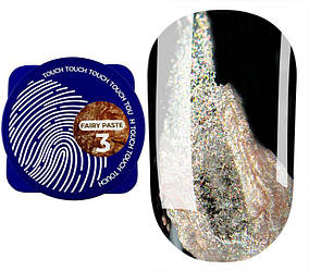 Гель-паста для створення об'ємних дизайнів Touch Fairy paste №3, 5 мл (золото)