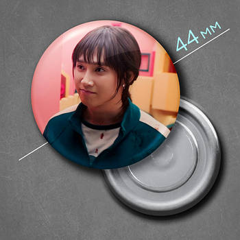 "Гравець 120 (Гра в кальмара 2 / Squid Game 2)" магніт круглий Ø44 мм